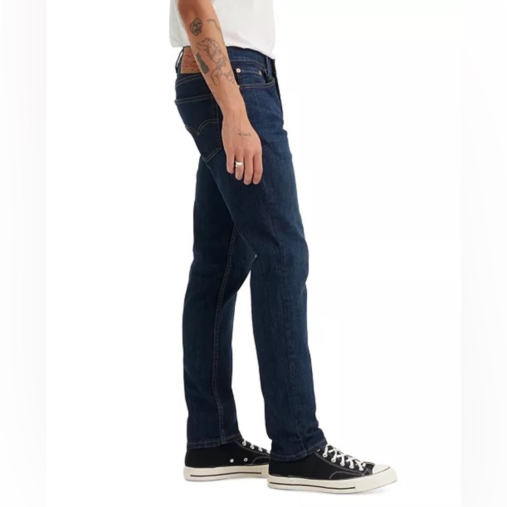 New! Mens Levi's 511 Slim Fit Advanced Stretch Jeans Dark Blue 30x32 - Picture 2 of 7